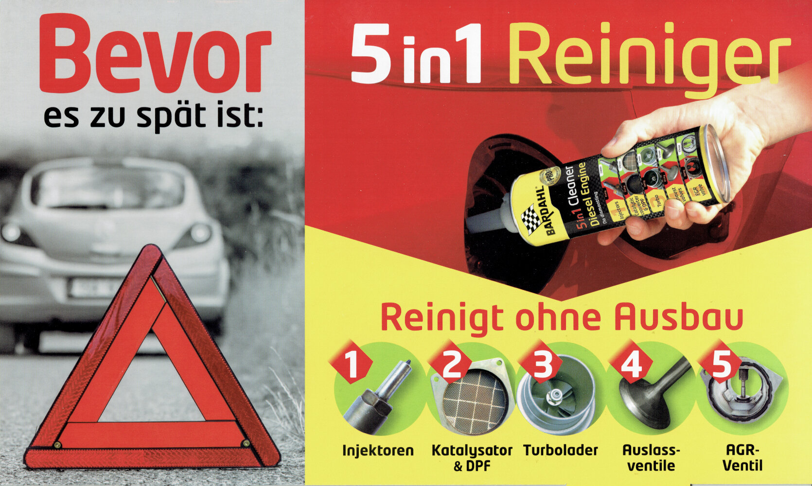 BARDAHL 5in1 Diesel Reiniger