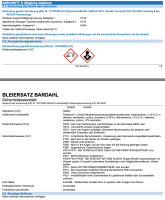 BARDAHL Bleiersatz -  Dosierflasche à 250 ml