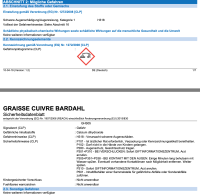 BARDAHL Graisse Cuivre Kupferpaste - Schmier- und Montagepaste - 150 g-Tube