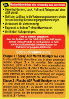 BARDAHL AGR Ventilreinigungs-Spray - 400 ml - Ref 4326