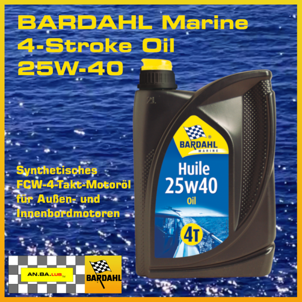 BARDAHL Marine 4 Stroke Oil 25W-40