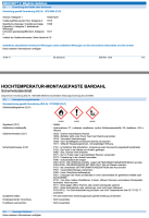 BARDAHL Hochtemperatur Montagepaste - 400 ml-Spray