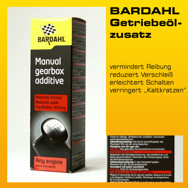 BARDAHL Getriebeölzusatz für kratzfreies Schalten - Tube à 150 ml