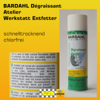BARDAHL Degr. Atelier Entfettungs-Spray 500 ml