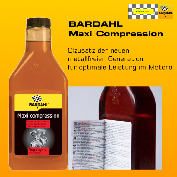 BARDAHL Maxi Compression Motorölzusatz 473 ml