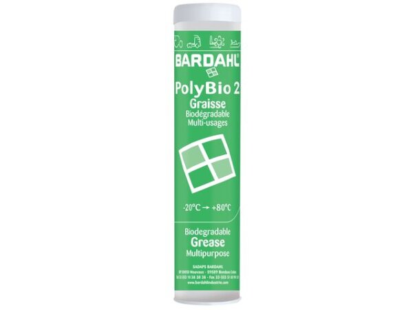 BARDAHL POLY BIO 2 bio-abbaubares Mehrzweckfett - 400 g Kartusche