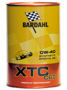 BARDAHL XTC C60 0W-40 MOTOR OIL (Auto) - 1 Liter-Flasche