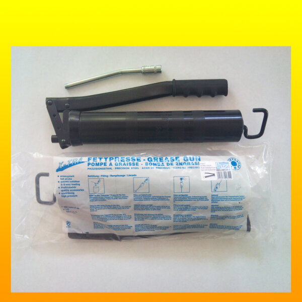 HALLBAUER X-TRA709/M Profi-Hebelpresse Set mit Düsenrohr