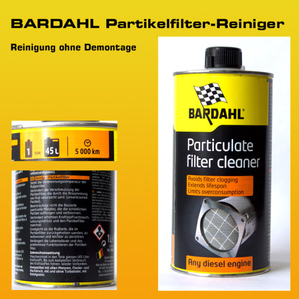 BARDAHL Diesel Partikelfilterreiniger und Turbo Cleaner